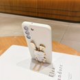 thumbnail image 2 of Elevate Your Phone With A Cute Rabbit Stand & Soft Silicone TPU Phone Holder: Protective Case For Samsung Galaxy S23/S22/S21/Plus/Ultra/FE, 2 of 5