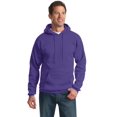 thumbnail image 1 of Port & Company ®  Tall Essential Fleece Pullover Hooded Sweatshirt. Pc90ht Xlt Purple, 1 of 1