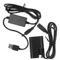 thumbnail image 3 of E6 Dummy Battery, USB DC Coupler Dummy Battery Portable  For 5D4 For 5D3 For 5D2 For 6D, 3 of 8