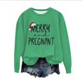 thumbnail image 1 of Birdeem Chandail de Noël pour Femmes Col Rond Imprimé Ample Manches Longues Sans Capuche, 1 of 1