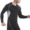 thumbnail image 4 of asjyhkr Mens Compression Shirts Long Sleeve Workout Athletic Running T Shirts Summer Quick Drying Performance Tops for Sports, 4 of 4