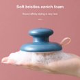 thumbnail image 2 of 1Pcs Silicone Massage Comb Multifunctional Shampoo Brush Handheld ABS Scalp Massage Brush Shower Hair Comb Edge Finger Scalp Brush Mini Head Meridian Massage Comb X4Y4, 2 of 6