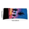 thumbnail image 3 of TopLLC Beach Towel Microfiber Beach Towel Super Lightweight Colorful Bath Towel Sandproof Beach Blanket Multi-Purpose Towel For Travel Swimming Pool 30x60 Inch on Clearance, 3 of 4