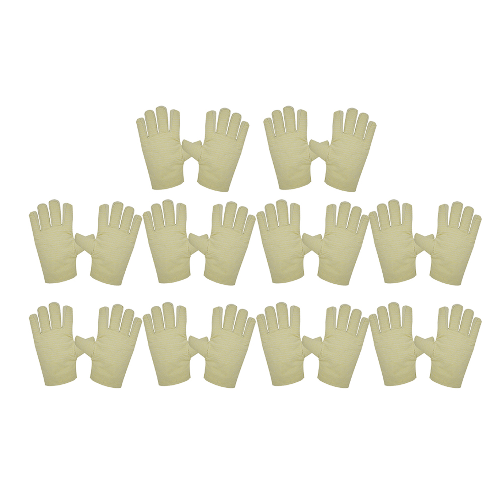 Labymos Canvas Gloves Thick Double-layer Protective Gloves Wear-resistant Anti-skid Work Gloves Mechanical Handling Protection Labor