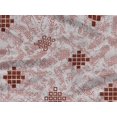 thumbnail image 5 of oneOone Rayon Dark Red Fabric Geometric Texture Dress Material Fabric Print Fabric By The Yard 56 Inch Wide, 5 of 5