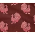 thumbnail image 4 of oneOone Cotton Flex Fabric Peacock Block Printed Craft Fabric BTY 40 Inch Wide, 4 of 4