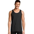 thumbnail image 1 of Hanes Homme ComfortWash Débardeur Sans Manches Teint en Pièce, S, Noir, 1 of 3