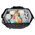 thumbnail image 3 of Skidaddle By Skip Hop Wide Open Structure Diaper Backpack - Black Vine, 3 of 7
