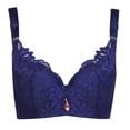 thumbnail image 5 of B91xZ Women's Plus Size Brigette Seamless Rib Triangle Bralette,E 40/90C, 5 of 5