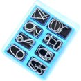 thumbnail image 1 of Brain Teaser Magic Educational Intellectual IQ Test Chinese Rings Metal Puzzles Brain Puzzles, 1 of 4