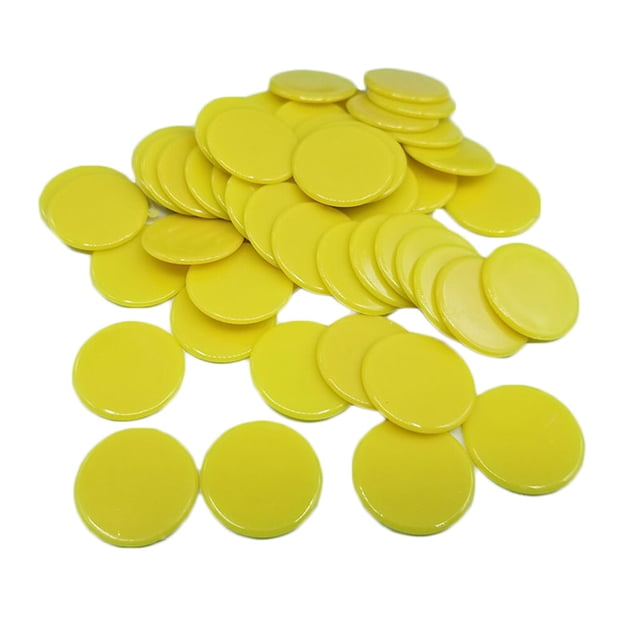 Xingzhi 100PCS/Set Plastic 19mm Chips Multi Color Markers Fun Family Club Children Game Supplies Counting Math Toys