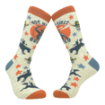 thumbnail image 1 of Men's Not My First Rodeo Socks Funny Cowboy Western Sarcastic Novelty Footwear, 1 of 4