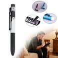thumbnail image 1 of ZTTD 1Pcs Multifunction Stylus Pen Capacitive Touch Screen Ballpoint Pen with LED Light, Foldable Phone Holder Stand for Writing in the Dark, 1 of 9