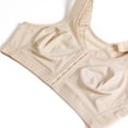 thumbnail image 5 of MELENECA Soutien-Gorge Posture Sans Armatures à Fermeture devant pour Femme Beige 42E, 5 of 5