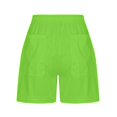 thumbnail image 2 of Birdeem Womens Solid Casual Loose Pockets Drawstring Short Pants, 2 of 5