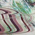 thumbnail image 1 of oneOone Polyester Spandex Brown Fabric Abstract-Abstract Wave Sewing Material Print Fabric By The Yard 56 Inch Wide, 1 of 4