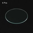 thumbnail image 3 of Unique Bargains 28.5mm Dia. Round Flat Watch Crystal Lens Glass Replacement Parts for Watchmaker Repair, Clear 6 Pack, 3 of 5