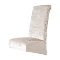 thumbnail image 2 of Dvkptbk Chairs Cover Velvet Stretch Chair Cover Large Slant High Back Chair Cover Solid Color Home Hotel Dining Chair Cover Allin One All Inclusive Dirtproof, 2 of 6