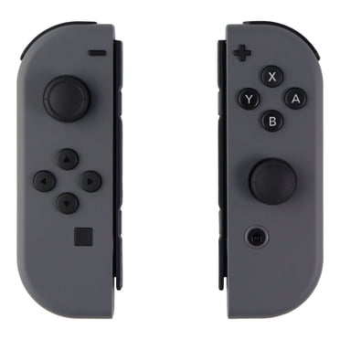 Manettes Joy-Con OEM Nintendo Switch Gauche et Droite (L/R) avec Bracelet - Gris (Reconditionné: Bon)