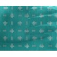 thumbnail image 4 of oneOone Georgette Viscose Fabric Geometric Hash & Stripe Block Printed Craft Fabric BTY 42 Inch Wide, 4 of 4