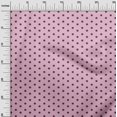 thumbnail image 2 of oneOone Silk Tabby Fabric Lotus Block Printed Fabric 1 Yard 42 Inch Wide, 2 of 4