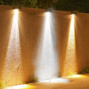 Chmadoxn Solar Lights Outdoor Solar Outdoor Garden Lights Home Garden Villa Decorative Street Lights Rural Yard Stairs Floor Lights Surrounding Wall Lights Solar light