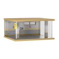 thumbnail image 2 of Milaget Diorama 1:32 Model Car Parking Lot Scene Diacast Car Display Cabinet Simulation DIY Modified Garage 2 2A, 2 of 5