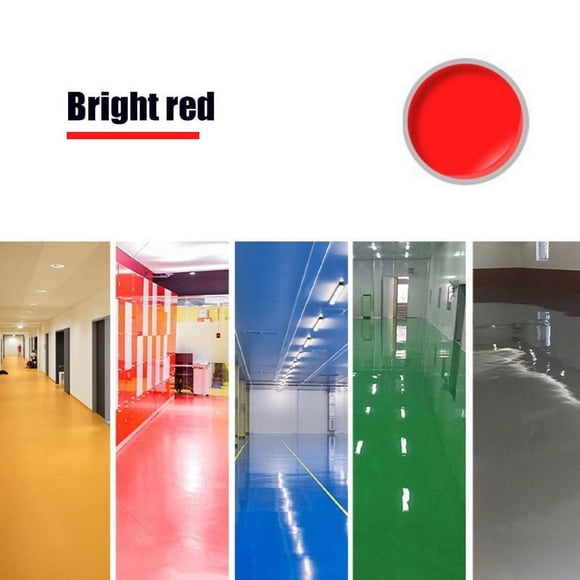 Meitianfacai Floor Paint Quick-Dry Slip Water-Based Floor Paint Nante Wind Paint Gold Silk Epoxy Floor Paint Water-Based Garage 500ml
