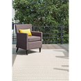 thumbnail image 2 of nuLOOM Tapis Rayé Intérieur/extérieur, 4 Pieds x 6 Pieds, Ivoire, 2 of 2