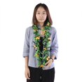 thumbnail image 2 of 3pcs Assorted Color Hawaiian Leis Tropical Party Simulated Flower Leaf Garland Necklace, 2 of 13