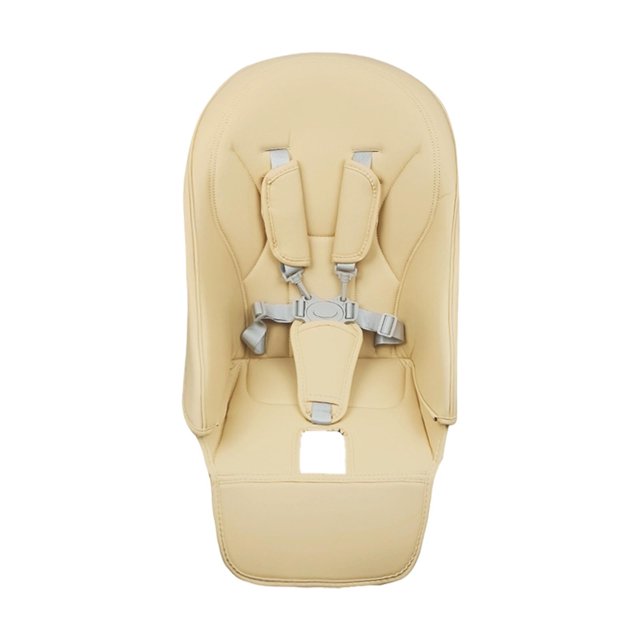 WIFKLSIIPG High Chair Cushion with Soft Leather High Chair Cover Foldable High Chair Insert Cushion PU Leather Kids Dining Room Cushion Suitable Children