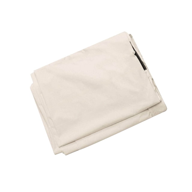 Couverture d'Hiver pour Piscine avec Enrouleur Solaire - Enrouleur Non Inclus S Beige
