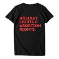 thumbnail image 4 of Pompotops T-Shirt Décontracté à Manches Courtes pour Femmes avec Imprimé Lettre, 4 of 7