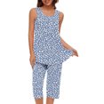 thumbnail image 3 of Baikeli Women Sets Summer Clearance Two Piece Outfits for Women Plus Size Suits Striped Tops Drawstring Waist Pants Jogger Sets with Pockets Summer Pants Sets Women 2 Piece Outfits, 3 of 7
