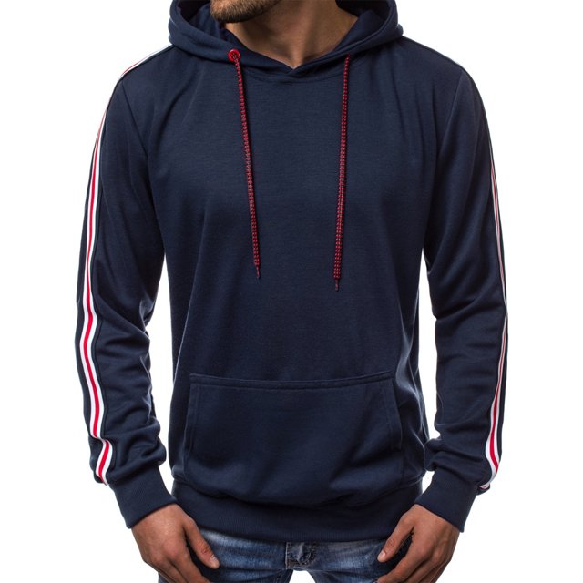 RXIRUCGD Chandails à Capuchon pour Hommes Automne et Hiver Mode Décontractée Sport Chandail Patchwork Chandail à Capuchon pour Hommes Veste Essentiels Chandail à Capuchon