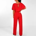 thumbnail image 2 of TIMIFIS Combinaison pour Femme Élégante Décontractée Sans Manches Plissée Taille Haute Longue Combinaison on, 2 of 6