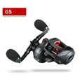 thumbnail image 2 of Moulinet de Pêche Moulinet Baitcasting 8,1:1 Rapport Haute Vitesse Main Gauche et Main Droite Moulinet de Lancer Traîne, Cadre Squelettique en Aluminium Rigide, 2 of 2