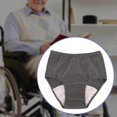thumbnail image 1 of pitrice Soft Men Incontinence Underwear Urine for Sleeping Long Time Driving Adult Dark Grey M, 1 of 9