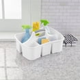thumbnail image 3 of Sterilite Divided Storage Ultra Caddy with 4 Compartments, White (6 Pack), 3 of 4