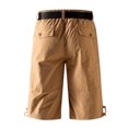 thumbnail image 3 of QATAINLAV Shorts Cargo pour Hommes, Plein Air, Résistants, de Randonnée et de Travail, avec Fermeture Éclair, Multiples Poches, Grande Taille et Taille Forte, Shorts de Golf et de Pêche, Kaki, XXXXXL, Cadeaux pour Hommes pour Anniversaire, 3 of 9
