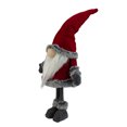 thumbnail image 2 of Northlight Standing Santa Gnome with Faux Fur Trim - 19.5" - Red and Gray, 2 of 5