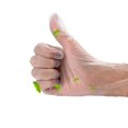 thumbnail image 4 of 100PCS Qualité Alimentaire PVC Gants Transparent Beauté Tatouage Barbier Restauration Cuisson Ménage Poudre Libre Latex Libre, 4 of 5