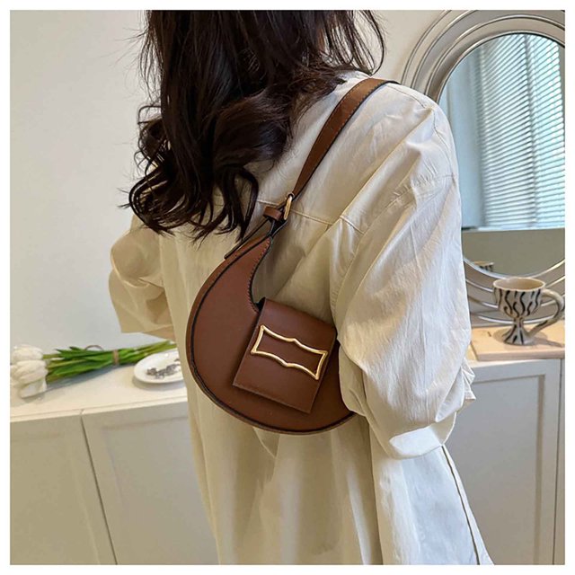 TopLLC Sac Bandoulière en Cuir Grande Capacité Multi Compartiments pour Femmes