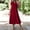 🔥 Wine, variant on Sentmoon Tropical Dresses for Women Graduation Short Sleeve V Neck Mini Dress Solid Color Stretchy Regular Fit Dress for Wedding Guest Beach for Indoor and Outdoor Wine M