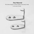 thumbnail image 3 of Xingzhi 10 Pieces Stainless Steel Clothes Hanger Punch-free Self-adhesive Replacement Waterproof Anti-rust Hook Rack Large Large 1.5mm, 3 of 6
