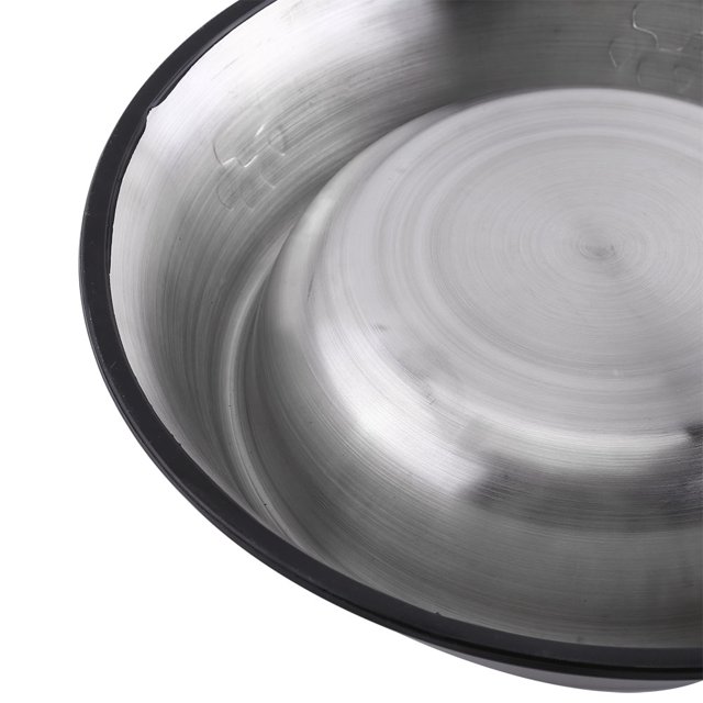 Dog Dish,Paw Print Designed Pet Cat Bowl Pet Food Bowl Smart Functionality