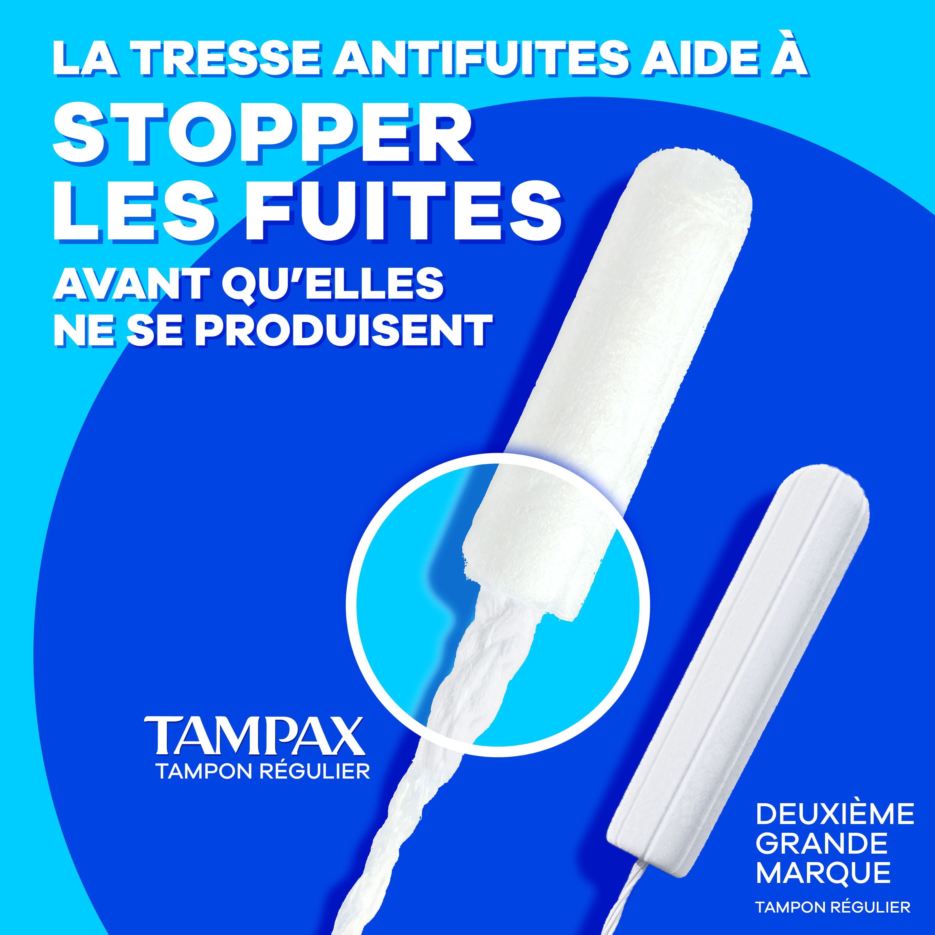 Tampax Pearl Tampons, with LeakGuard Braid, Super Absorbency, Unscented