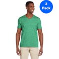 thumbnail image 1 of Gildan T-Shirt à Col en V Softstyle pour Hommes - G64V (Lot de 3), 1 of 1