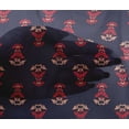 thumbnail image 4 of oneOone Tissu en Viscose Chiffon Feuilles & Floral Imprimé 1 Yard 42 Pouces de Large, 4 of 4