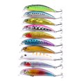 thumbnail image 2 of 20PCS Lot Lase Lure Internal Coloring Minnow Floating Fishing Lures Bass CrankBait 6cm, 2 of 5